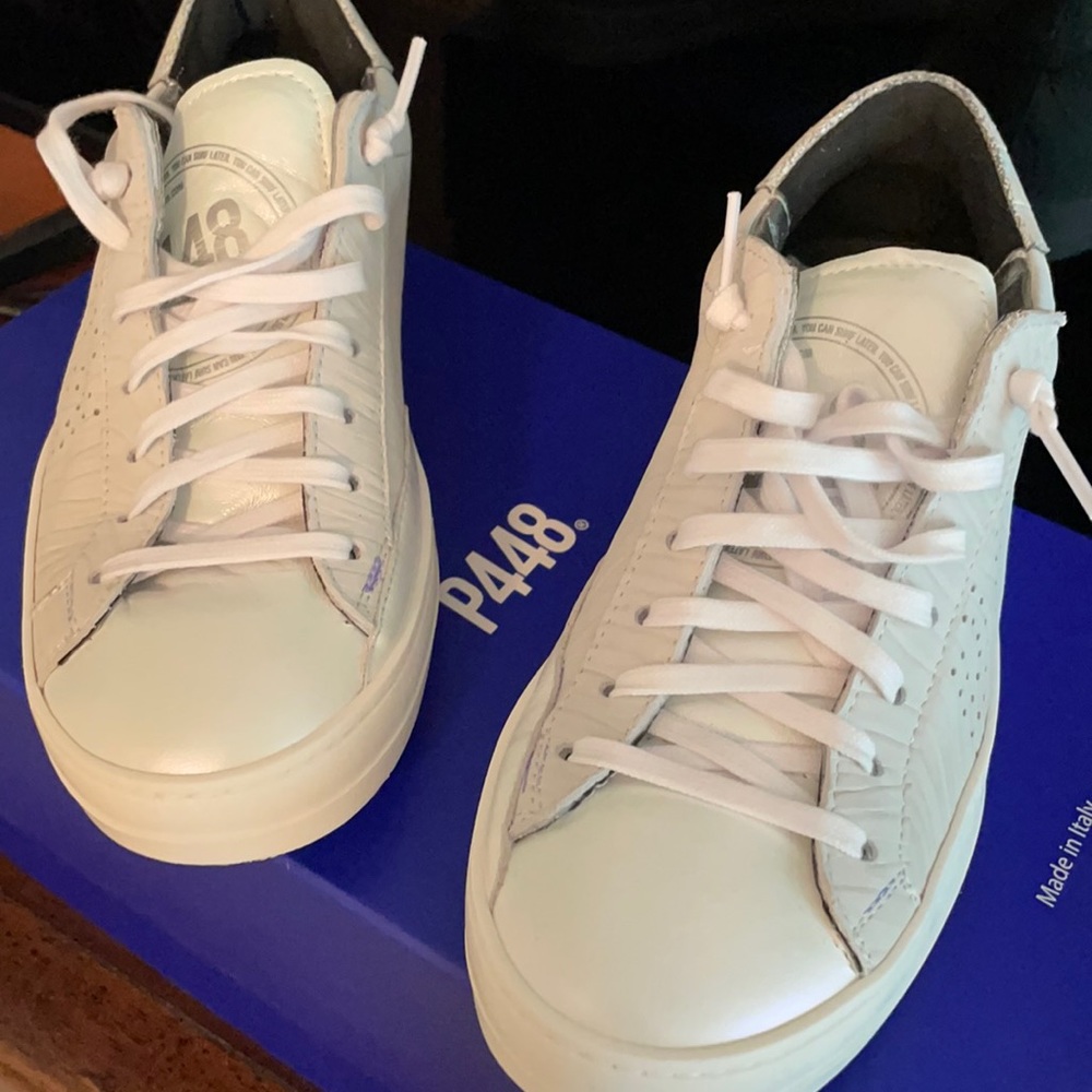 New In Box P448 John Sneakers Size 37
